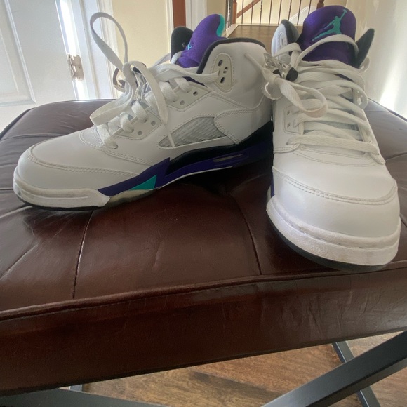 Grape Jordan’s sneakers